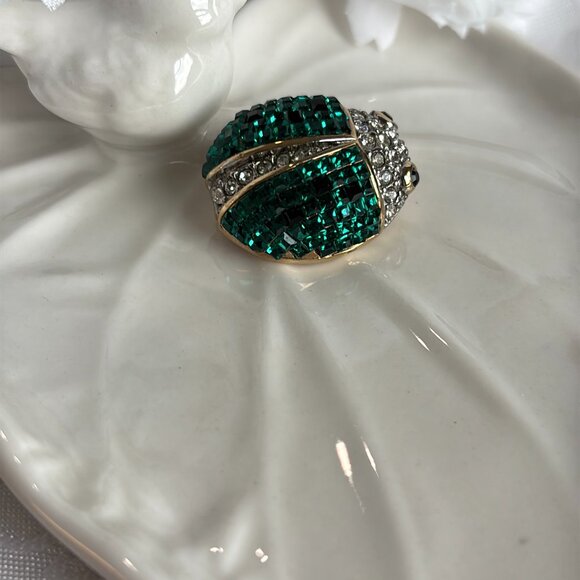 CAROLEE (RARE!) RHINESTONE LADYBUG BROOCH - Picture 6 of 10